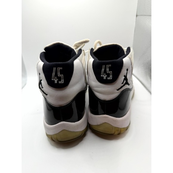 Air Jordan 11 Retro Concord 2018 378037-100 Men 10 Basketball Shoe White Sneaker